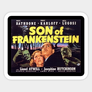 SON OF FRANKENSTIEN Sticker